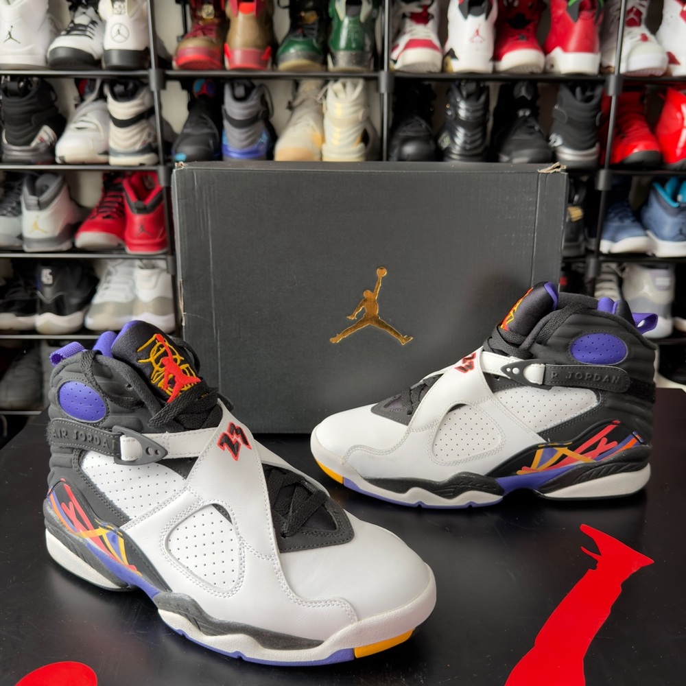 2015 Air Jordan 8 'Three-Peat' Size 8 Mens